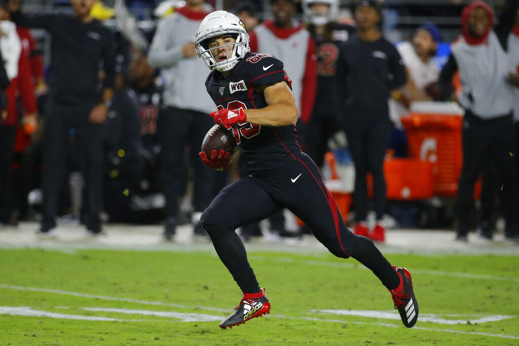 Cardinals wide receiver Andy Isabella
